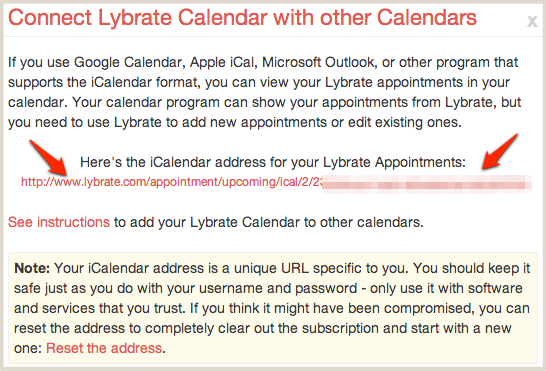 Lybrate Calendar address