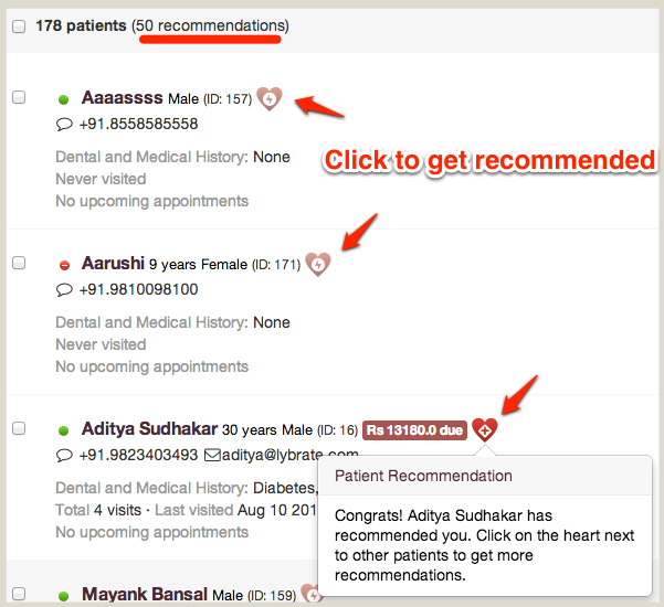 Patient Recommendation